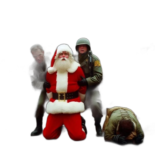 weapon, concept art, santa, claus transparent PNG cut-out
