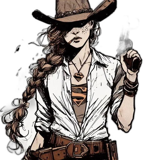 comic book art, cartoon, fantasy art, concept art transparent PNG cut-out
