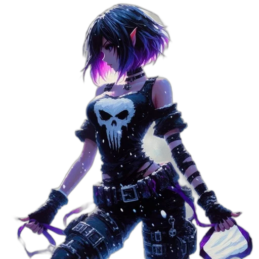 weapon, staff, robot, dress transparent PNG cut-out