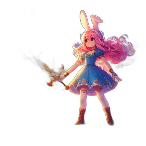 weapon, staff, sword, dress transparent PNG cut-out