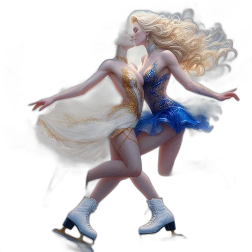 dress, concept art, fantasy art, 3d render transparent PNG cut-out