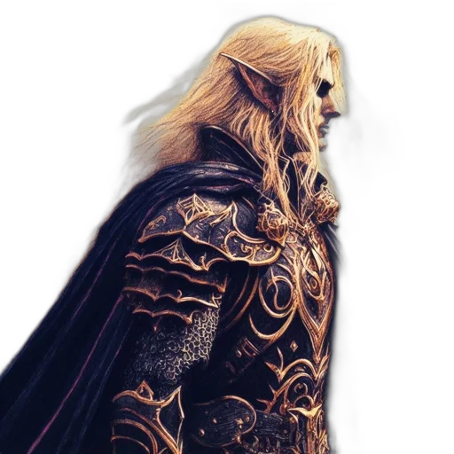 mask, hair, dragon, sword transparent PNG cut-out