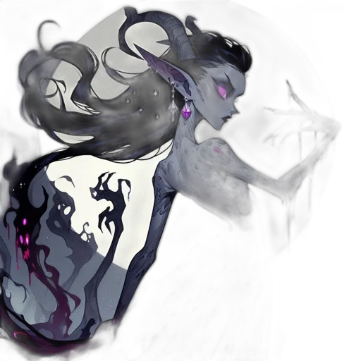 creature, mask, crown, dragon transparent PNG cut-out