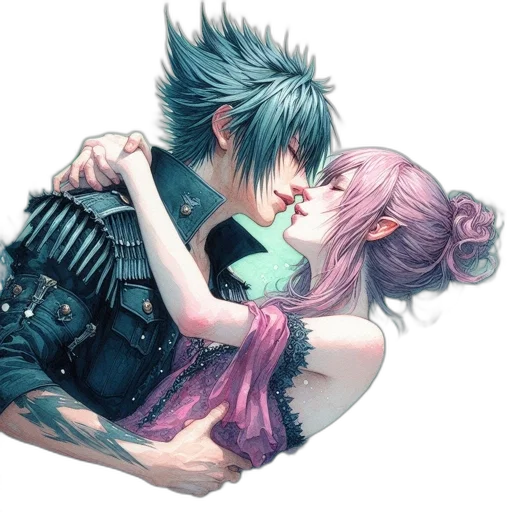 cyberpunk, concept art, fantasy art, anime transparent PNG cut-out