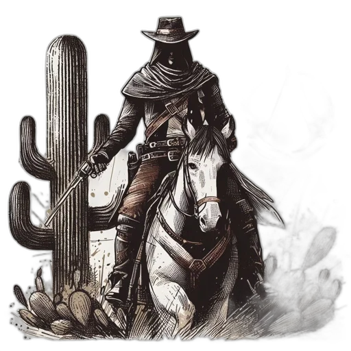weapon, hat, staff, animal transparent PNG cut-out