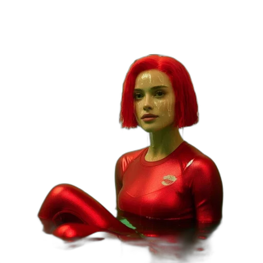 robot, face, creature, staff transparent PNG cut-out