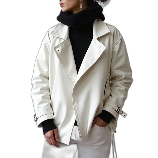 jacket, monochrome, earth tones, alexander transparent PNG cut-out