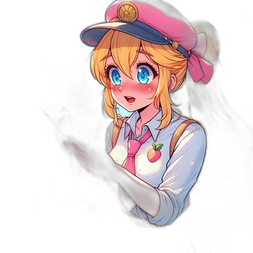 staff, hat, weapon, face transparent PNG cut-out