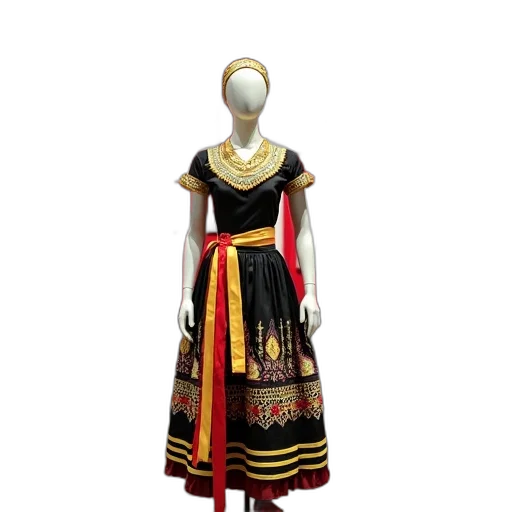 dress, jewelry, mannequin, dressed transparent PNG cut-out