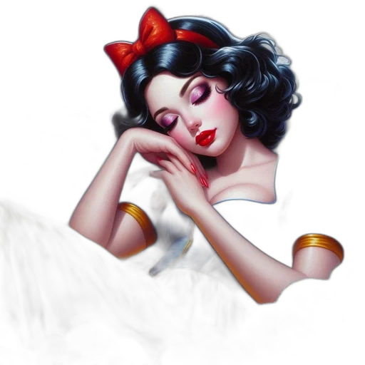 jewelry, dress, fantasy art, oil painting transparent PNG cut-out
