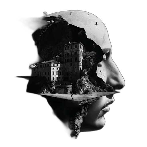 face, mask, robot, crown transparent PNG cut-out