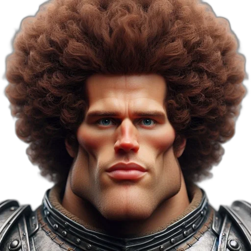 hair, face, crown, creature transparent PNG cut-out