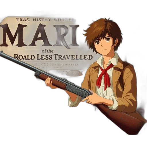 weapon, sword, staff, anime transparent PNG cut-out