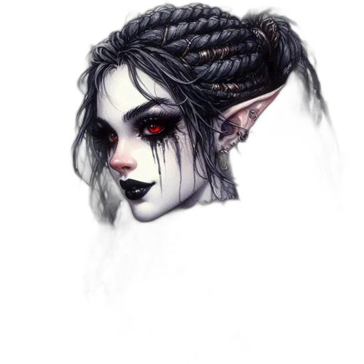 face, mask, creature, hair transparent PNG cut-out
