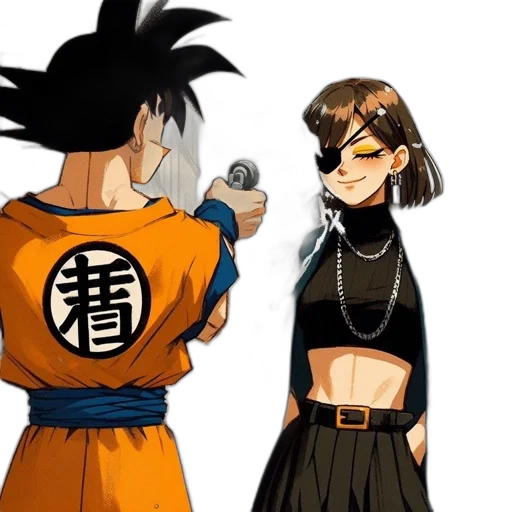 staff, concept art, anime, cartoon transparent PNG cut-out