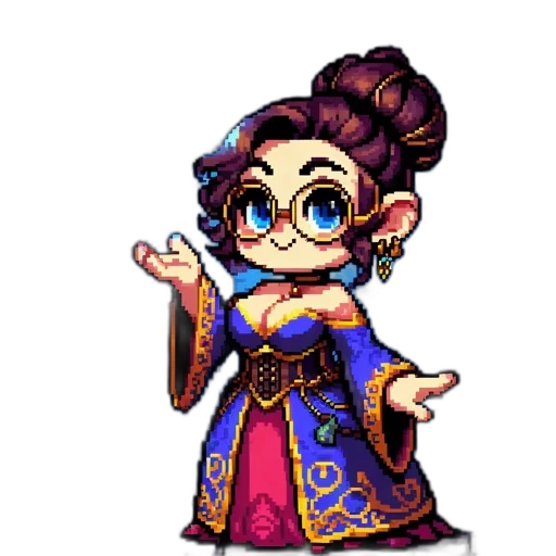 staff, pixel art, fantasy art, concept art transparent PNG cut-out