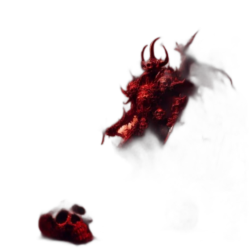 creature, dragon, mask, hair transparent PNG cut-out