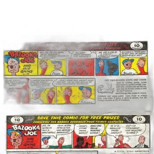 comic book art, vintage, comic, strip transparent PNG cut-out