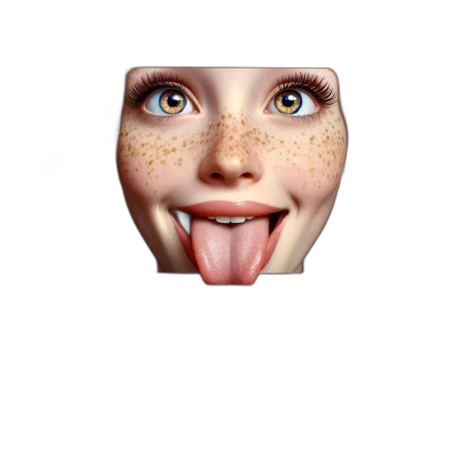 face, mask, creature, animal transparent PNG cut-out
