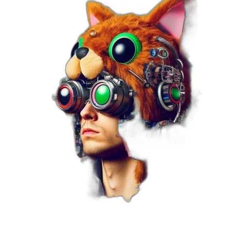mask, robot, face, animal transparent PNG cut-out