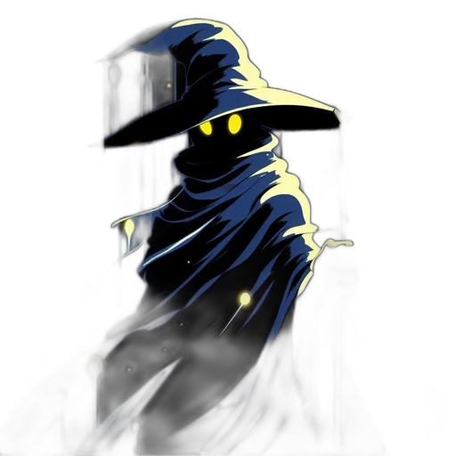 hat, mask, staff, robot transparent PNG cut-out