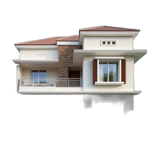 building, 3d render, photorealistic, concept art transparent PNG cut-out