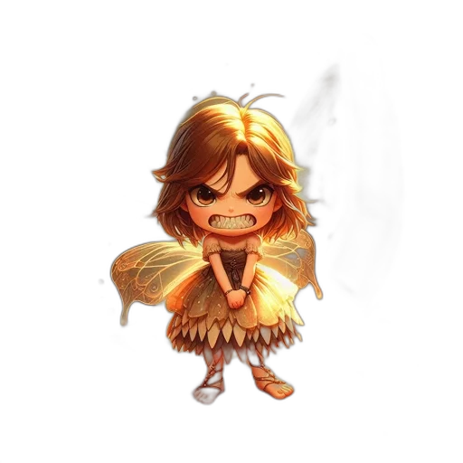 dress, mask, creature, staff transparent PNG cut-out