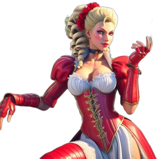dress, crown, staff, concept art transparent PNG cut-out