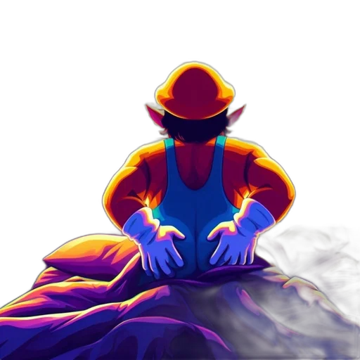 hat, staff, concept art, fantasy art transparent PNG cut-out