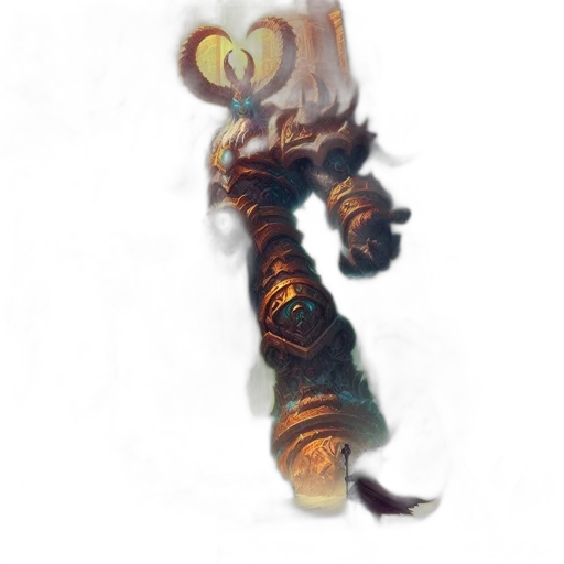 robot, creature, mask, weapon transparent PNG cut-out