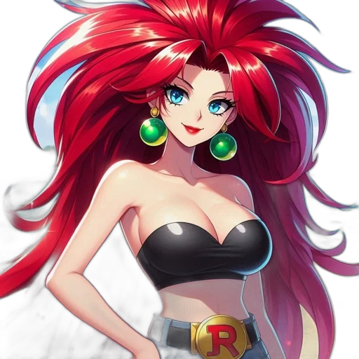 jewelry, hair, dress, anime transparent PNG cut-out