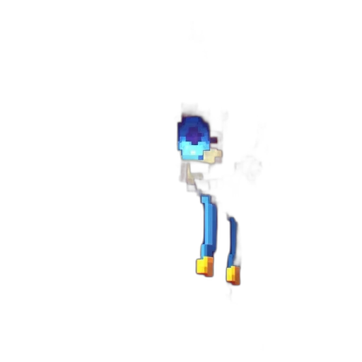 robot, weapon, staff, shoes transparent PNG cut-out