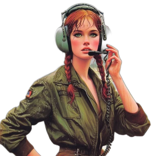staff, jacket, concept art, photorealistic transparent PNG cut-out