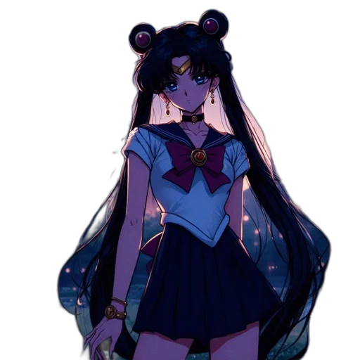 dress, mask, staff, creature transparent PNG cut-out