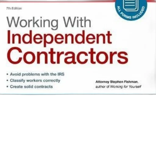 working, independent, contractors, book transparent PNG cut-out