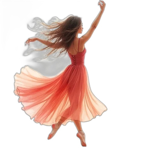 dress, photorealistic, 3d render, concept art transparent PNG cut-out
