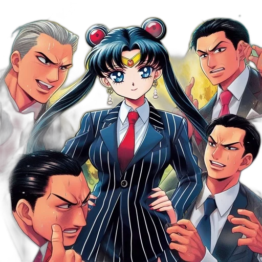 anime, concept art, cartoon, comic book art transparent PNG cut-out