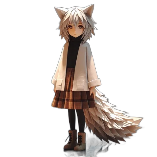 animal, creature, staff, jacket transparent PNG cut-out