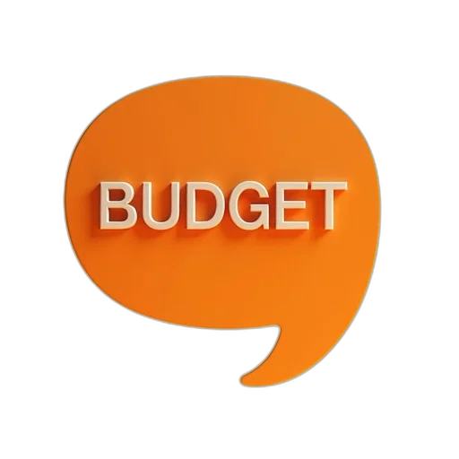 orange, speech, bubble, word transparent PNG cut-out