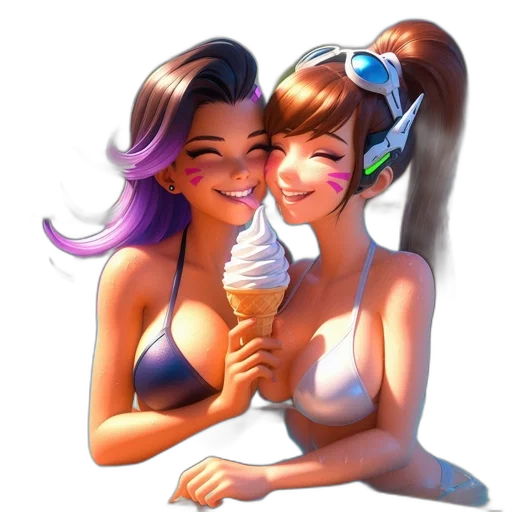 vaporwave, pixel art, concept art, fantasy art transparent PNG cut-out