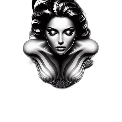 face, hair, mask, crown transparent PNG cut-out