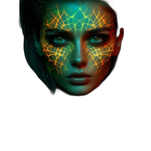 mask, face, jewelry, crown transparent PNG cut-out