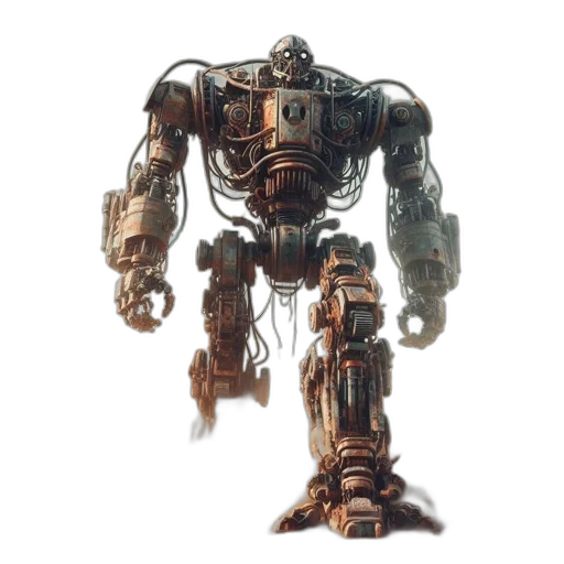 robot, weapon, creature, concept art transparent PNG cut-out