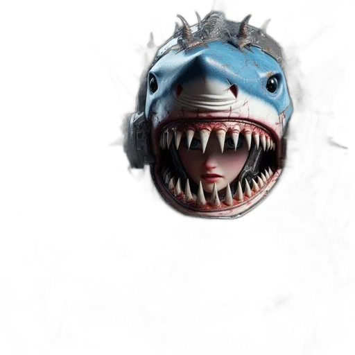 creature, mask, dragon, animal transparent PNG cut-out