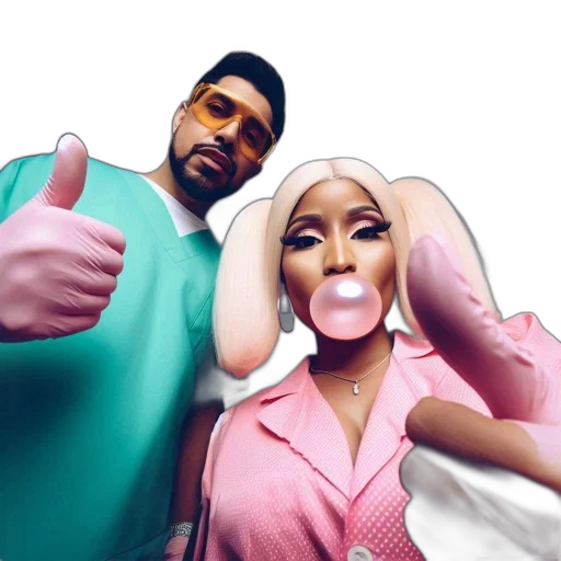 cartoon, pastel, two, individuals transparent PNG cut-out