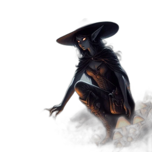 hat, mask, creature, dress transparent PNG cut-out
