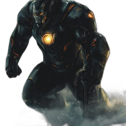 robot, creature, mask, concept art transparent PNG cut-out