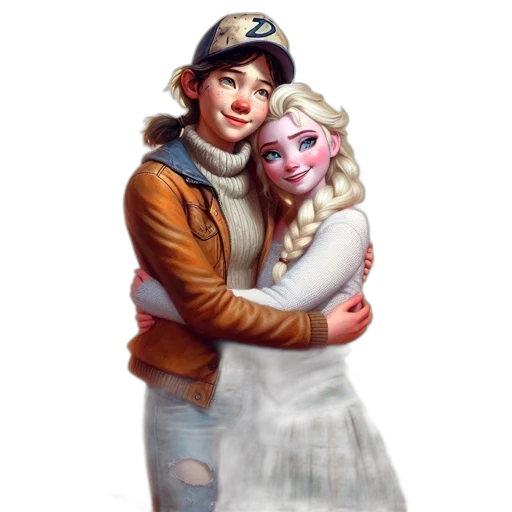 concept art, photorealistic, oil painting, 3d render transparent PNG cut-out