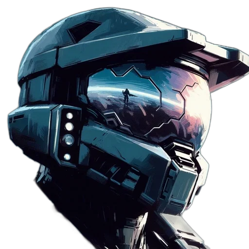 robot, face, mask, concept art transparent PNG cut-out