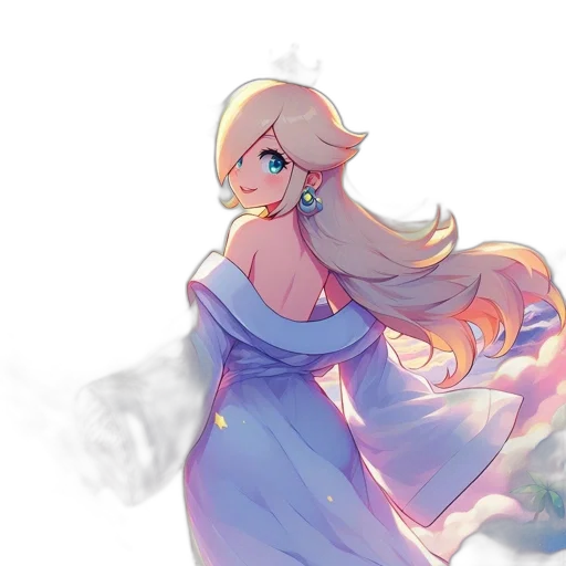 dress, crown, staff, concept art transparent PNG cut-out
